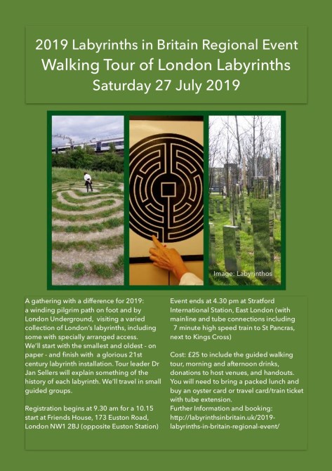 2019 Labyrinths in Britain Walking Tour S